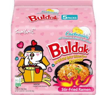 MULTIPACK – Samyang Buldak ramen Carbonara – 5×140 g