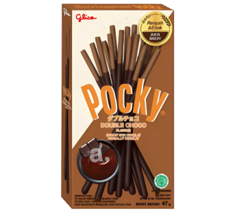 Pocky čokoládové tyčinky s příchutí čokolády – 47 g