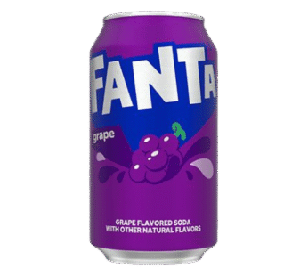 Fanta s příchutí hroznu – 355 ml