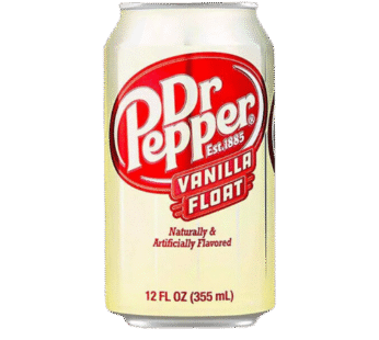 Dr Pepper s příchutí krémové vanilkové zmrzliny – 355 ml