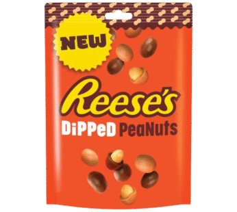Reese’s arašídy v mléčné čokoládě a polevě s příchutí arašídového másla – 68 g