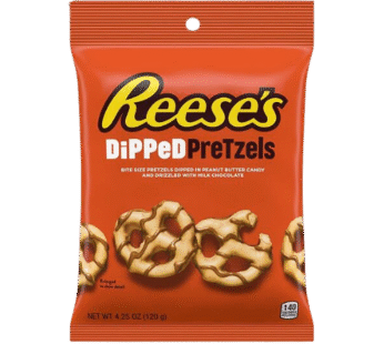 Reese’s preclíky s polevou mléčné čokolády a arašídového másla – 120 g