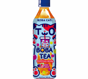 Boba Cat Boba Tea Berry Medley – 500 ml