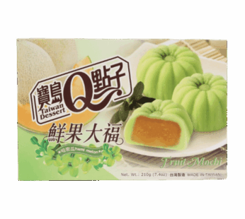 Q Brand Mochi Melon Fruit – 210 g