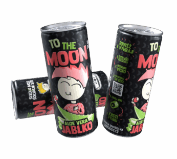 Moonův Drink Aloe Vera Jablko – 250 ml