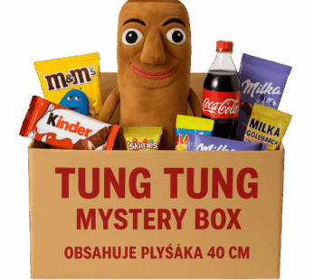 🎁 TUNG TUNG Mystery Box – Plyšák 40cm