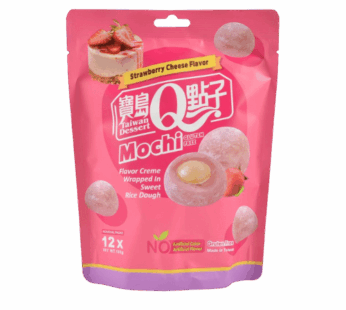 Q Brand Mochi Strawberry Cheese – 180 g